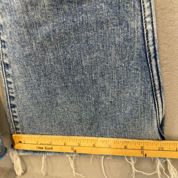 BKE Jeans Women's 26x29.5 (2) Light Blue Billie Slim Fit High Rise Flare Preppy - Picture 15 of 15